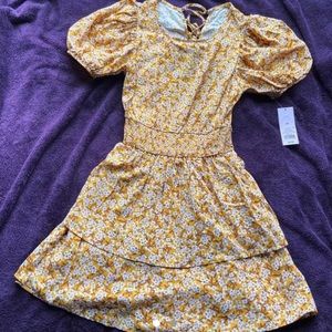 ✨Yellow wild fable floral dress 💛
